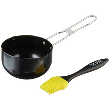 Versatile Pit Boss BBQ Sauce Pan & Basting Brush Set