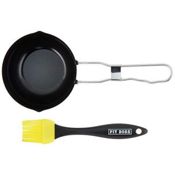 Versatile Pit Boss BBQ Sauce Pan & Basting Brush Set