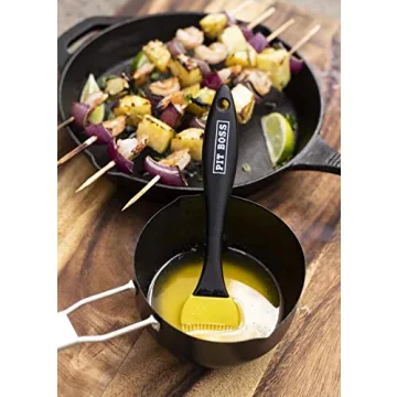 Versatile Pit Boss BBQ Sauce Pan & Basting Brush Set