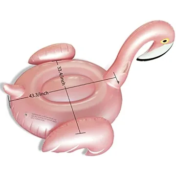 Giant Inflatable Flamingo Ride On Pool Float for Summer