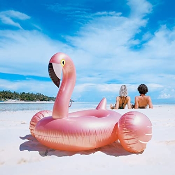 Giant Inflatable Flamingo Ride On Pool Float for Summer