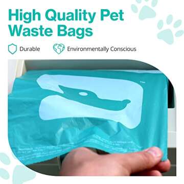 PawPail Dog Poop Bags and Air Filter Duo for Odor-Free Cleanup