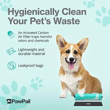 PawPail Dog Poop Bags & Air Filter Duo for Easy Disposal