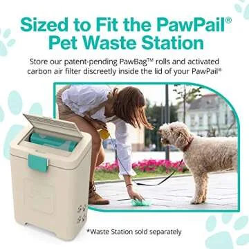 PawPail Dog Poop Bags & Air Filter Duo for Easy Disposal