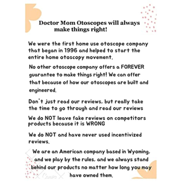 5th Gen Dr Mom Otoscope for Health Professionals and Parents