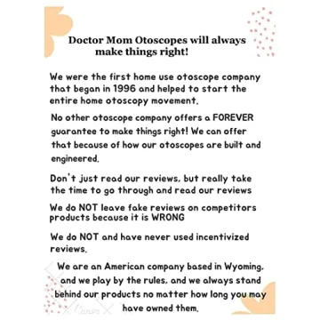 5th Gen Dr Mom Otoscope for Health Professionals and Parents