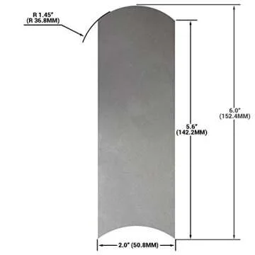 ATLIN Cabinet Scraper Card Set for Smooth Wood Finishing