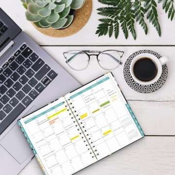Ymumuda 2025-2026 Planner, 12-Month Daily Weekly Monthly Planner from JUN.2025 to JUL.2026, 8.4" X 6...