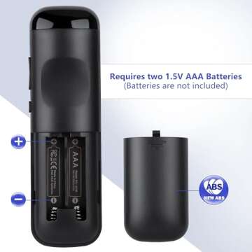 2-Pack Roku TV Replacement Remote - Shortcut Buttons Included