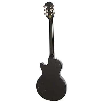 Epiphone 6 String Les Paul Standard Plustop PRO, Trans Black (ENLPTBNH3)