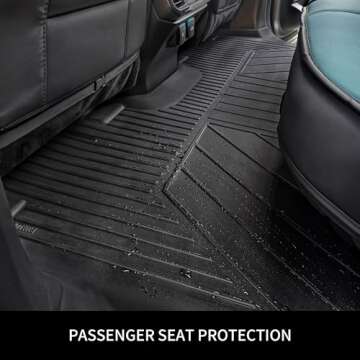 OEDRO Floor Mats for 2015-2025 Ford F-150 SuperCrew