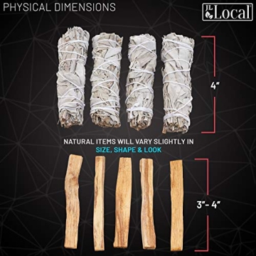 Sustainable Smudge Kit Refill White Sage & Palo Santo