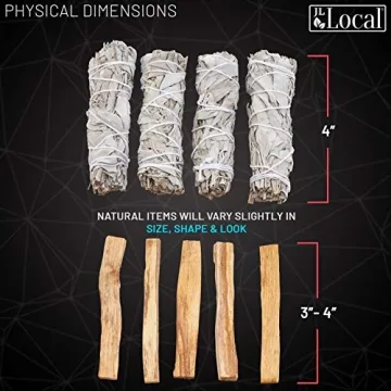 Sustainable Smudge Kit Refill White Sage & Palo Santo