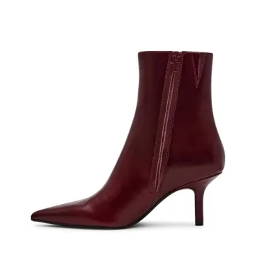 Stylish Steve Madden Women's Alston Ankle Boot in Burgundy