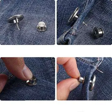 ARCTIC EAGLE Button Pins for Stylish Jean Upgrades