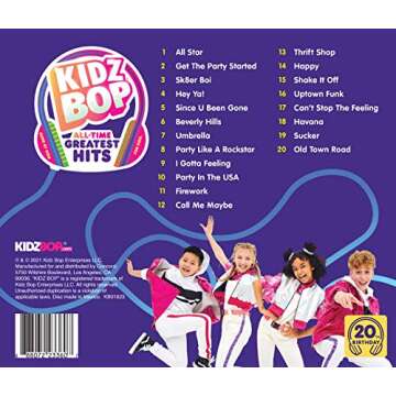 KIDZ BOP All-Time Greatest Hits - Fun Family Album for Kids