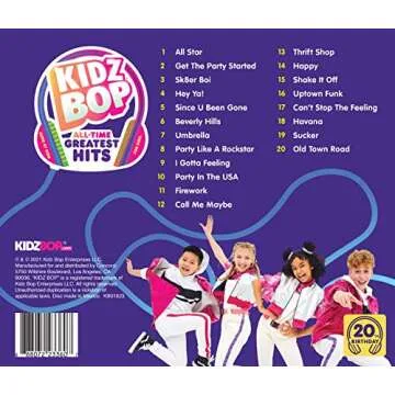 KIDZ BOP All-Time Greatest Hits - Fun Family Album for Kids