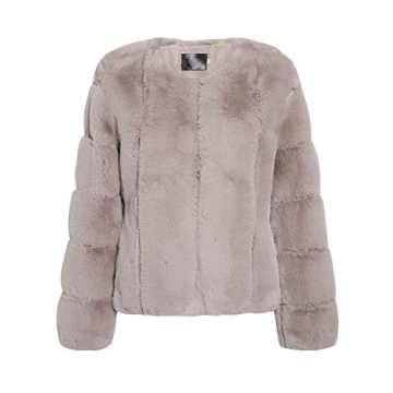 BerryGo Women's Cozy Faux Fur Coat for Chic Winter Style