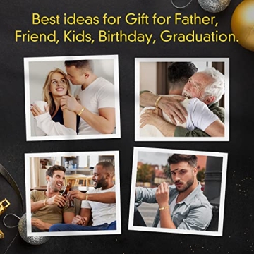 ETEVON Initial Bracelet Gold Plated Hip Hop Jewelry