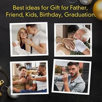 ETEVON Initial Bracelet Gold Plated Hip Hop Jewelry