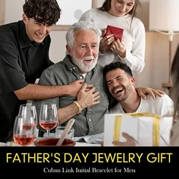 ETEVON Initial Bracelet Gold Plated Hip Hop Jewelry