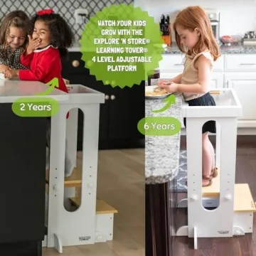 Montessori Toddler Tower for Cooking and Learning