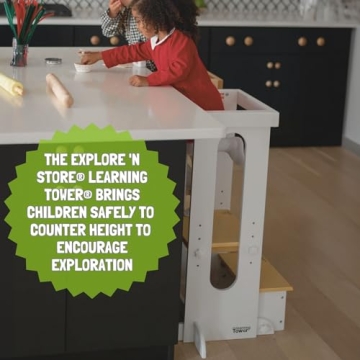 Montessori Toddler Tower for Cooking and Learning