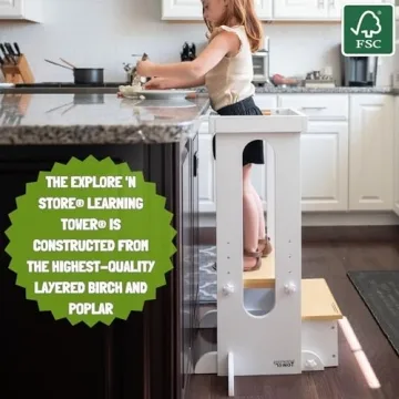 Montessori Toddler Tower for Cooking and Learning