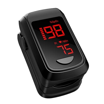 Mini Pulse Oximeter - Accurate SpO2 & Heart Rate Monitor, FSA HSA Eligible
