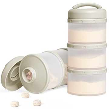 Termichy Stackable Formula Dispenser Portable BPA-Free