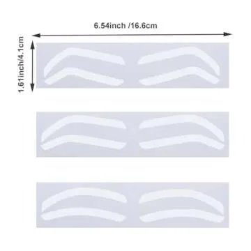 Airbrush Eyebrow Stickers - Perfect Shaping Tool