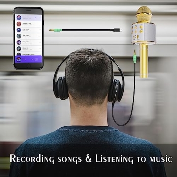 Caymuller Bluetooth Karaoke Microphone 2 Pack - Fun for All