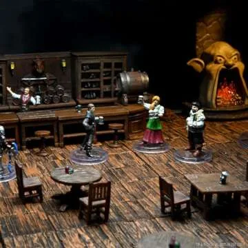 D&D Icons of the Realms Yawning Portal Inn Set by WizKids