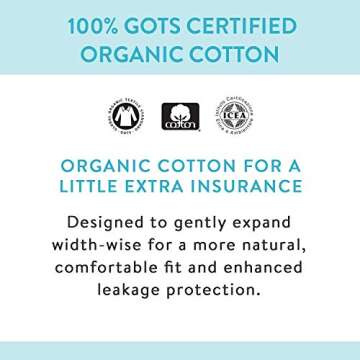 The Honest Company Organic Cotton Tampons with Plant-Based Compact Applicator | Super | Hypoallergenic & Breathable | GOTS-Certified Organic Cotton | Feminine Hygiene Products | 16 Count