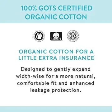 The Honest Company Organic Cotton Tampons with Plant-Based Compact Applicator | Super | Hypoallergenic & Breathable | GOTS-Certified Organic Cotton | Feminine Hygiene Products | 16 Count