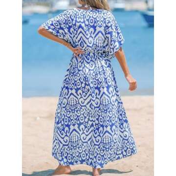 Stylish CUPSHE Floral Women Kimono Cover Up for Summer