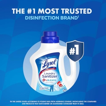 Lysol Laundry Sanitizer Eliminates Odors and Kills Germs