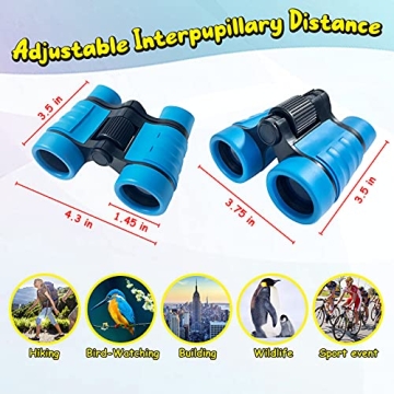 ESSENSON Kids Binoculars Outdoor Adventure Toy Ages 3-12