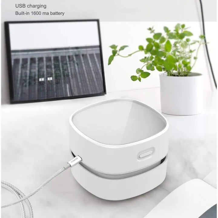 ODISTAR Mini Desktop Vacuum Cleaner - Cordless & Energy Saving