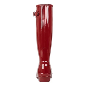 Hunter Women's Original Tall Gloss Rain Boots Military Red