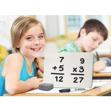 Durable Charles Leonard Dry Erase Lapboard for Schools