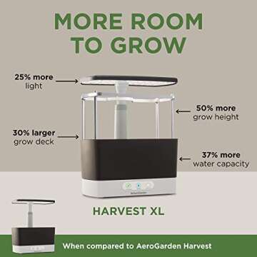 AeroGarden Harvest XL - Indoor Hydroponic Garden Kit