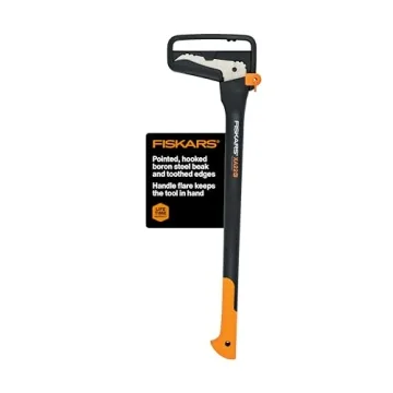 Fiskars 28" Hookaroon Saves Your Back - Lift, Drag, & Load Heavy Rounds of Firewood and Split Wood -...