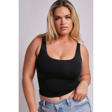 Almere Contour Tank Top Women's Black for All Occasions