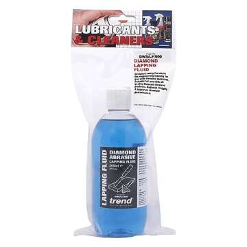 Trend Diamond Abrasive Lapping Fluid, 17 fl oz, Blue, Professional Grade Sharpening Fluid for Optimu...