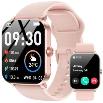 Jacoosa Smart Watch, 1.85" HD Smartwatch for Men Women (Answer/Make Calls), Fitness Watch with 120+ ...