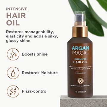 Argan Magic Intensive Hair Oil - Nourishes and Adds Shine