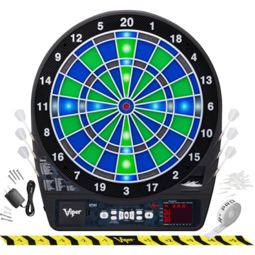 Viper Ion Electronic Dartboard - Illuminate Your Game Experience!