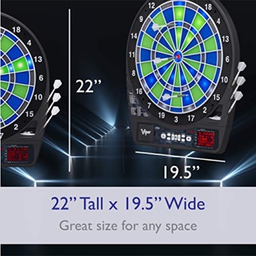 Viper Ion Electronic Dartboard with LED Lights and 48 Games