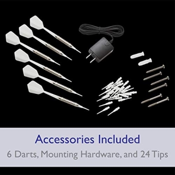 Viper Ion Electronic Dartboard with LED Lights and 48 Games